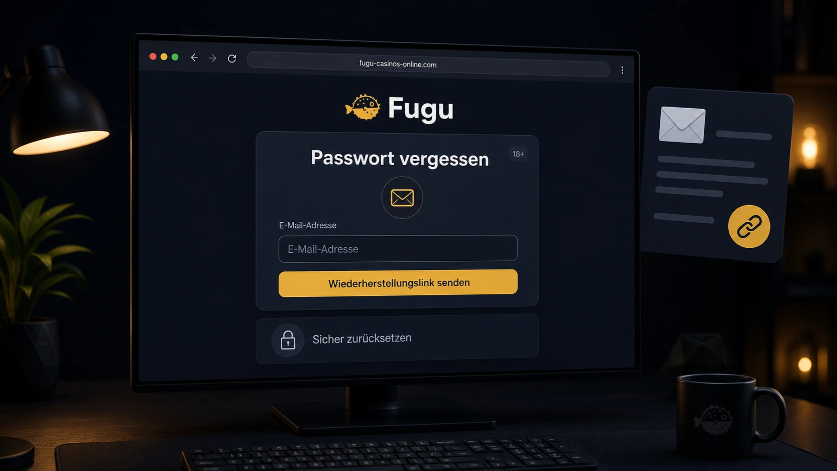 Passwort vergessen oder Zugang verloren